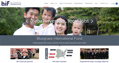 Desktop Screenshot of bluegrass-fund.com